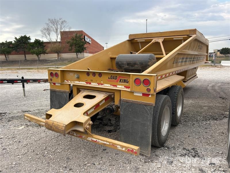 Load King 2060-40-2HD 40 ft T/A Belly Dump Trailer (Inoperab Bañeras