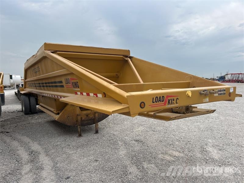Load King 2060-40-2HD 40 ft T/A Belly Dump Trailer (Inoperab Bañeras