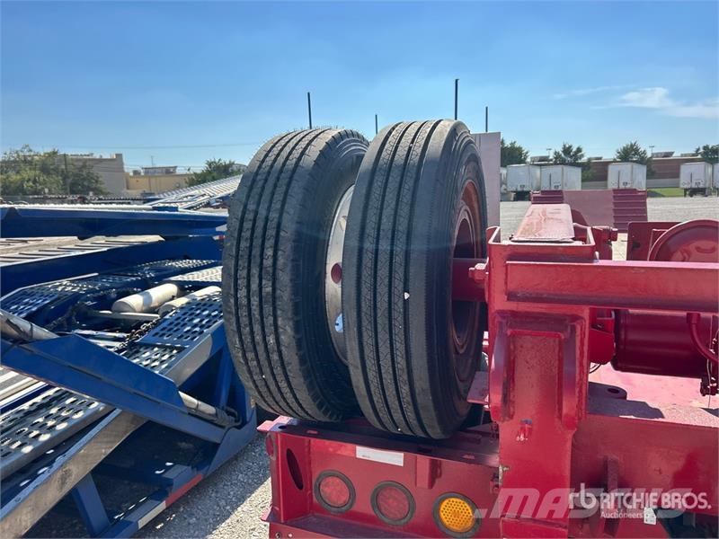 Load King 503/4DFM 52 ft Tri/A Lowboy Folding Neck Trailer Pranchas / Carrega-tudo