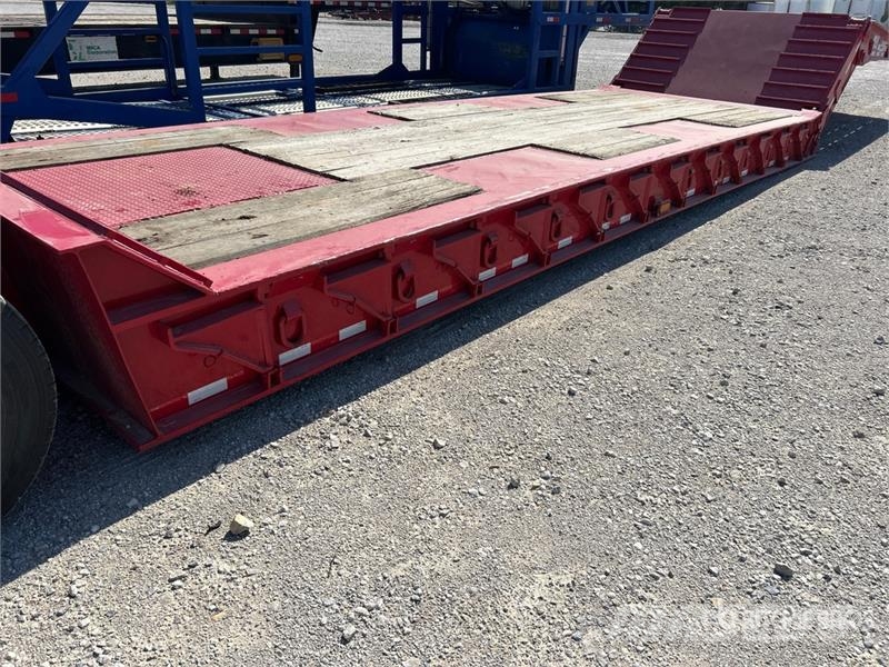 Load King 503/4DFM 52 ft Tri/A Lowboy Folding Neck Trailer Pranchas / Carrega-tudo