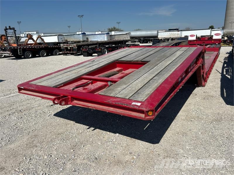 Load King 503/4DFM 52 ft Tri/A Lowboy Folding Neck Trailer Pranchas / Carrega-tudo