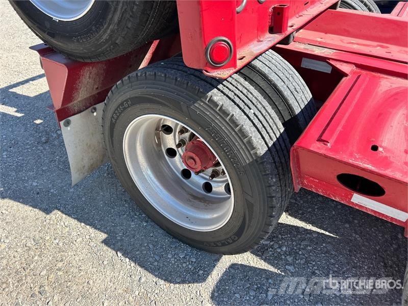 Load King 503/4DFM 52 ft Tri/A Lowboy Folding Neck Trailer Pranchas / Carrega-tudo