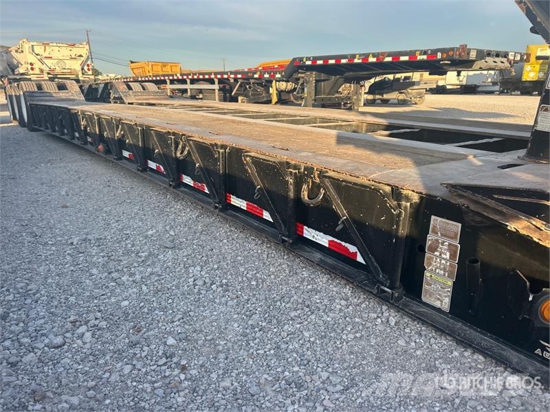 Load King 503/554SSSF 110000 lb Tri/A Removable Gooseneck Lo Zemie treileri