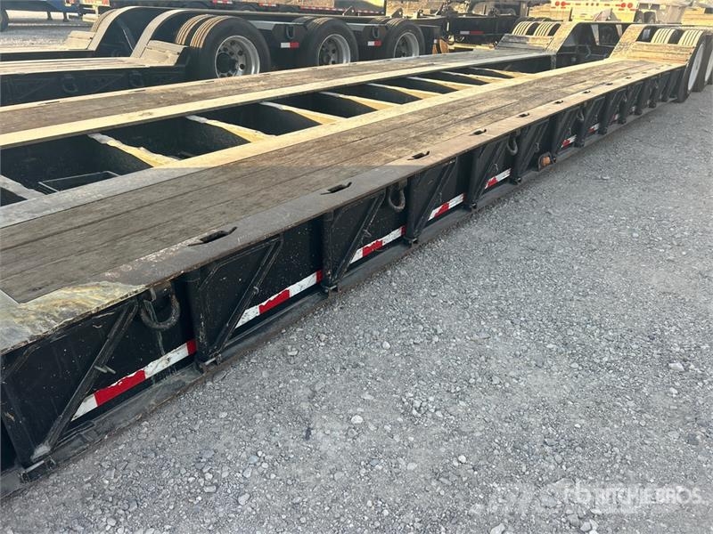 Load King 503/554SSSF 110000 lb Tri/A Removable Gooseneck Lo Zemie treileri