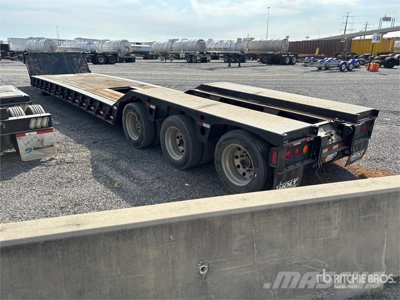Load King 553 Tri/A Lowboy Trailer Zemie treileri