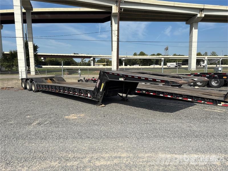 Load King 553 Tri/A Lowboy Trailer Zemie treileri