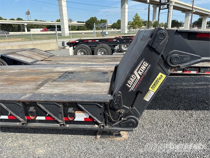 Load King 553 Tri/A Lowboy Trailer Zemie treileri