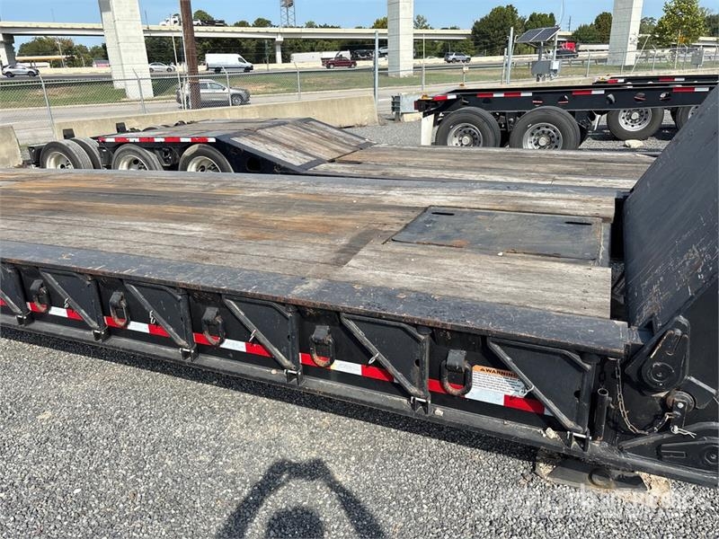 Load King 553 Tri/A Lowboy Trailer Zemie treileri