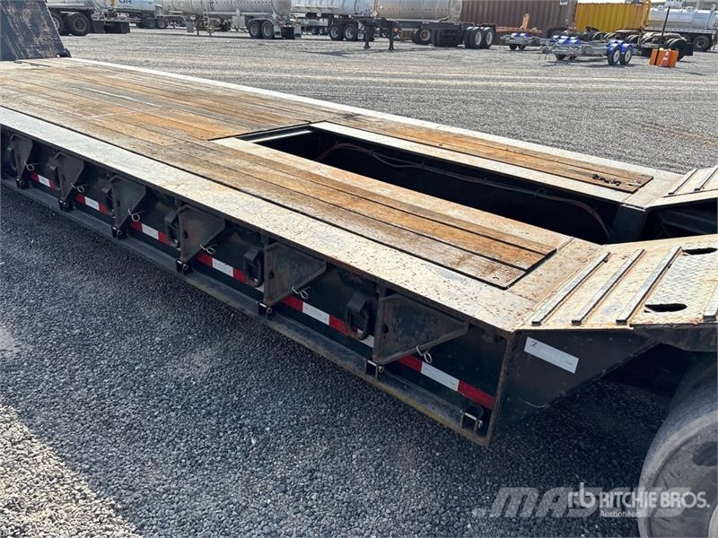 Load King 553 Tri/A Lowboy Trailer Zemie treileri