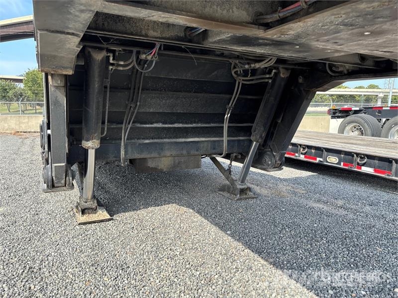 Load King 553 Tri/A Lowboy Trailer Zemie treileri
