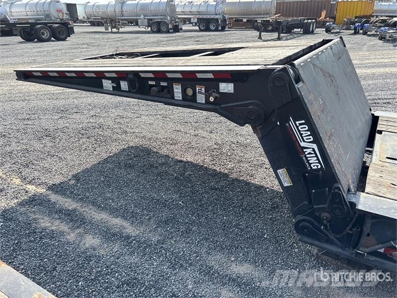 Load King 553 Tri/A Lowboy Trailer Zemie treileri