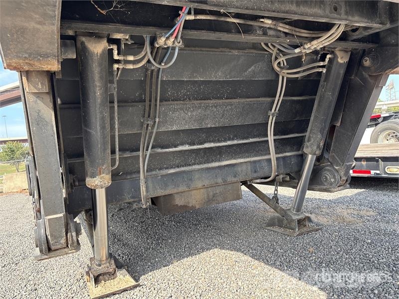 Load King 553 Tri/A Lowboy Trailer Zemie treileri