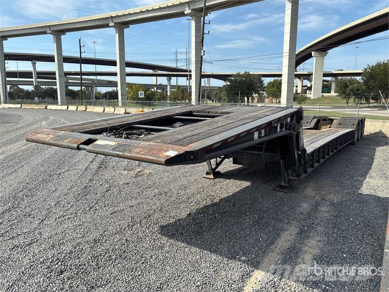 Load King 553 Tri/A Lowboy Trailer Zemie treileri