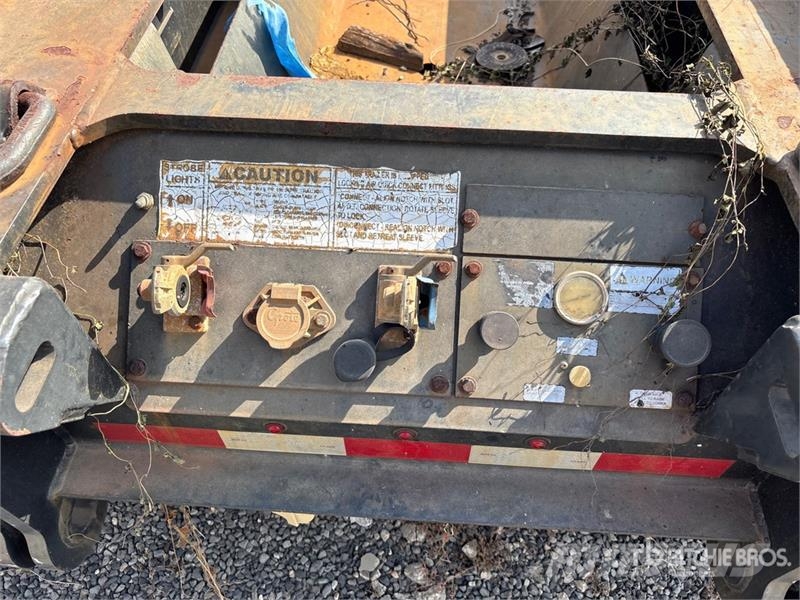 Load King 553 Tri/A Lowboy Trailer Zemie treileri