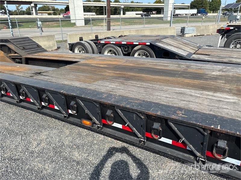 Load King 553 Tri/A Lowboy Trailer Zemie treileri