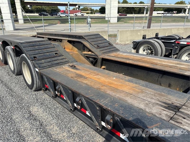 Load King 553 Tri/A Lowboy Trailer Zemie treileri