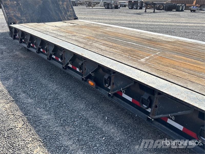 Load King 553 Tri/A Lowboy Trailer Zemie treileri