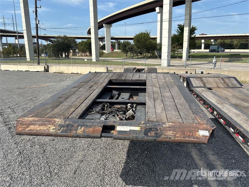 Load King 553 Tri/A Lowboy Trailer Zemie treileri