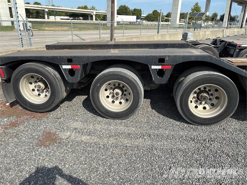 Load King 553 Tri/A Lowboy Trailer Zemie treileri