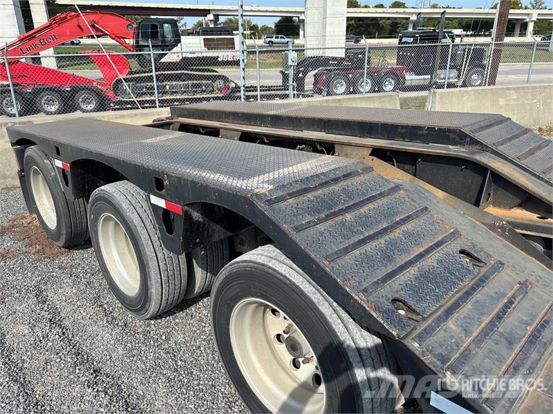 Load King 553 Tri/A Lowboy Trailer Zemie treileri