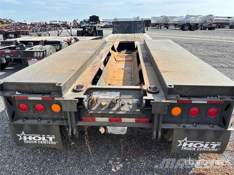 Load King 553 Tri/A Lowboy Trailer Zemie treileri