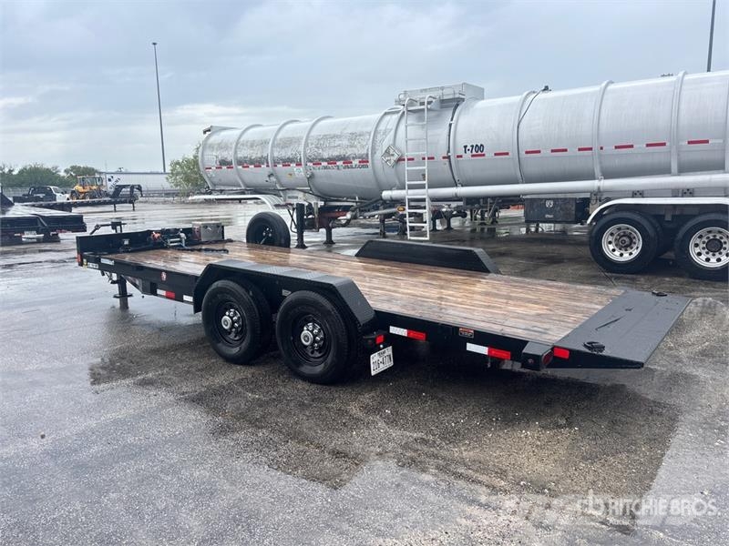 Load Trail 10550 lb 20 ft T/A Equipment Trailer Remorci transport vehicule