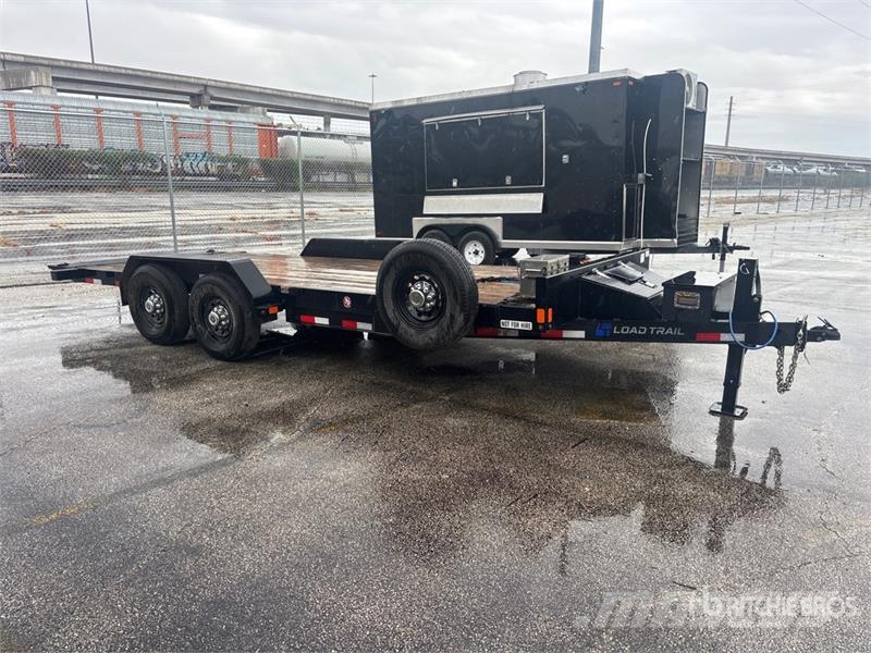 Load Trail 10550 lb 20 ft T/A Equipment Trailer Remorci transport vehicule