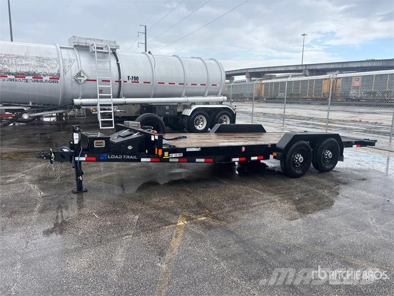 Load Trail 10550 lb 20 ft T/A Equipment Trailer Remorci transport vehicule