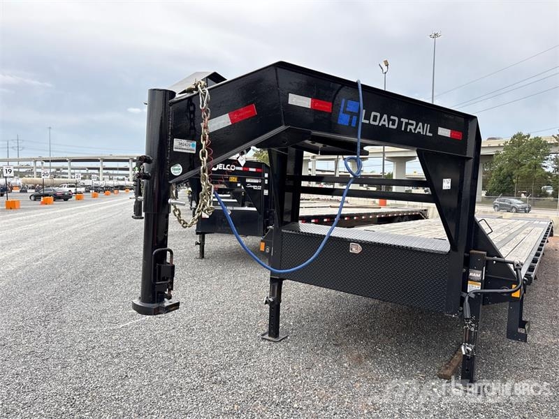 Load Trail 40 ft T/A Gooseneck Equipment Trailer Auto pārvadāšanas treileri