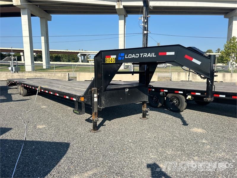 Load Trail 40 ft T/A Gooseneck Equipment Trailer 차량 운반용 트레일러