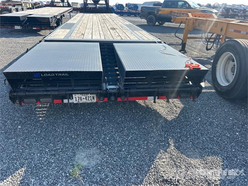 Load Trail 40 ft T/A Gooseneck Equipment Trailer 차량 운반용 트레일러