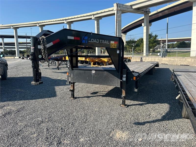Load Trail 40 ft T/A Gooseneck Equipment Trailer 차량 운반용 트레일러