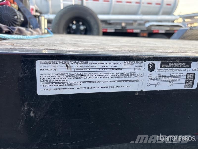 Load Trail Tilt Deck Trailer Pranchas / Carrega-tudo