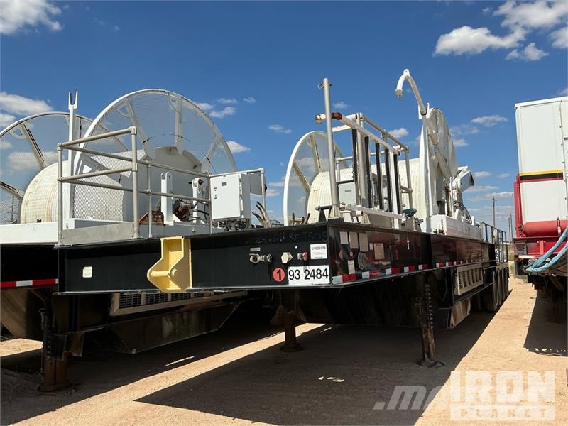  Loadcraft (1) 52 ft Coil Tubing Reel Trailer Pārstrādes iekārtas