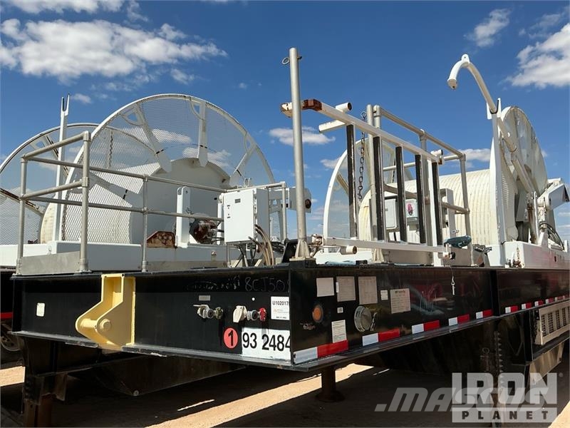  Loadcraft (1) 52 ft Coil Tubing Reel Trailer Pārstrādes iekārtas