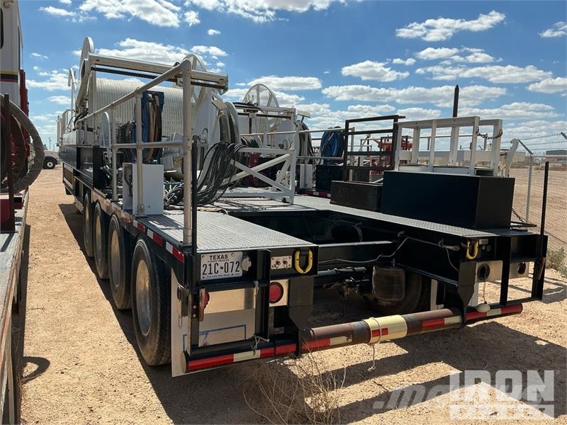  Loadcraft (1) 52 ft Coil Tubing Reel Trailer Pārstrādes iekārtas