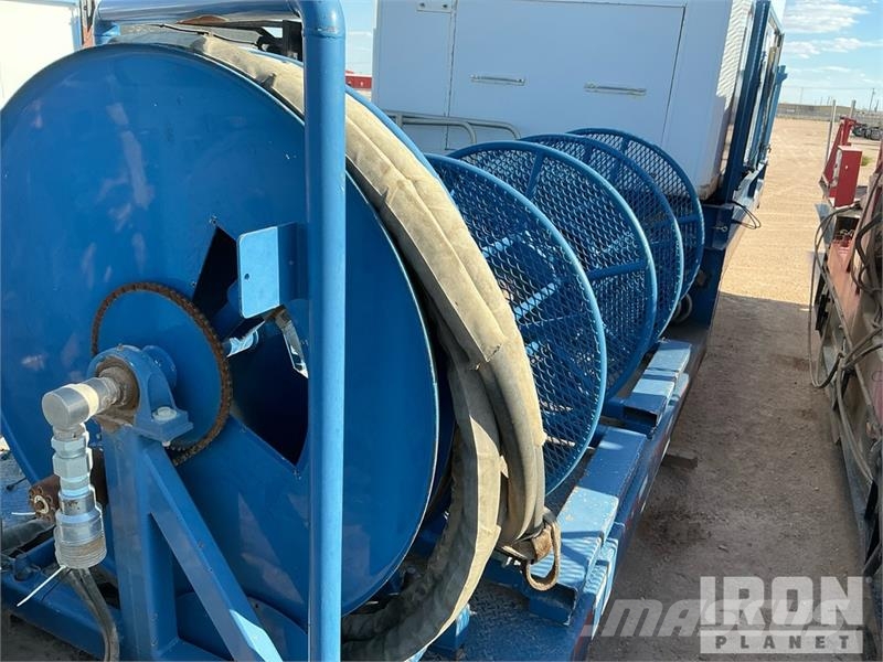 Loadcraft (5) 49 ft Coil Tubing Reel Trailer Pārstrādes iekārtas