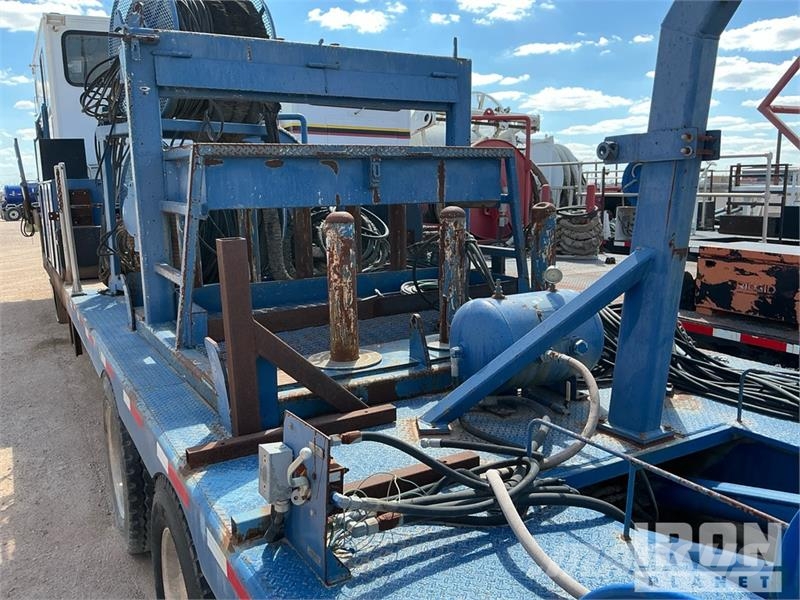 Loadcraft (5) 49 ft Coil Tubing Reel Trailer Pārstrādes iekārtas