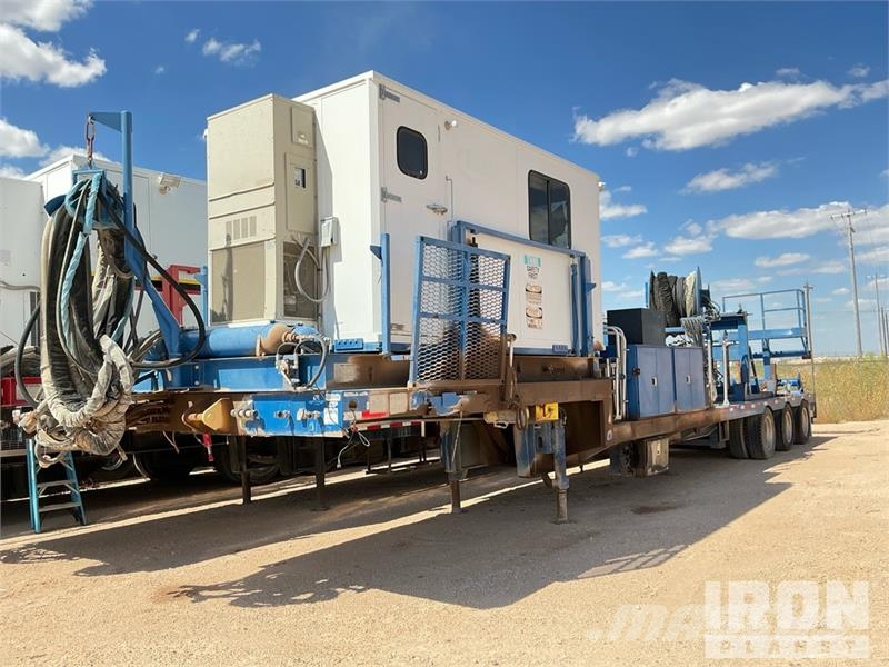 Loadcraft (5) 49 ft Coil Tubing Reel Trailer Pārstrādes iekārtas