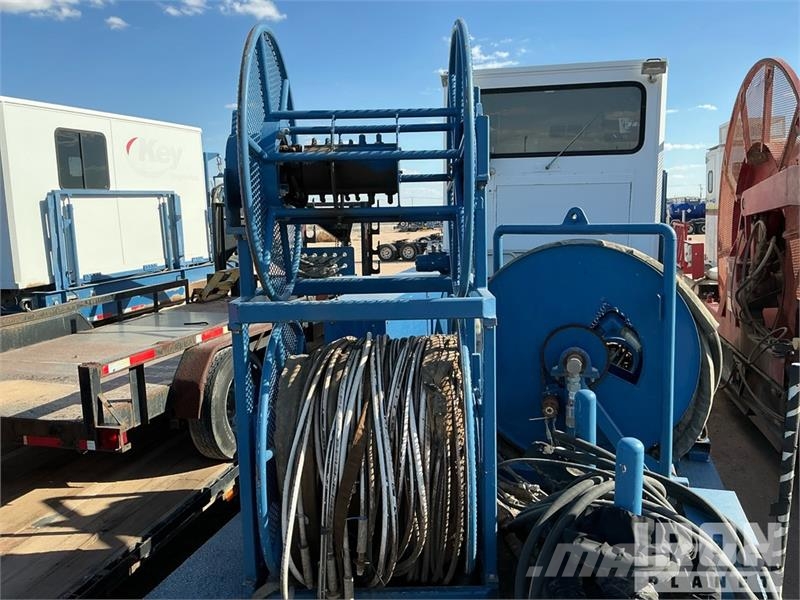 Loadcraft (5) 49 ft Coil Tubing Reel Trailer Pārstrādes iekārtas