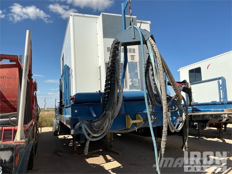 Loadcraft (5) 49 ft Coil Tubing Reel Trailer Pārstrādes iekārtas