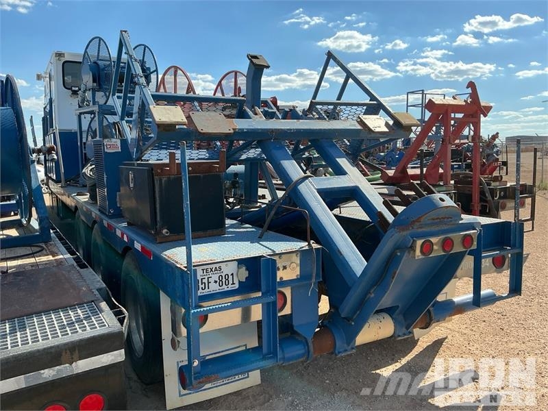 Loadcraft (5) 49 ft Coil Tubing Reel Trailer Pārstrādes iekārtas