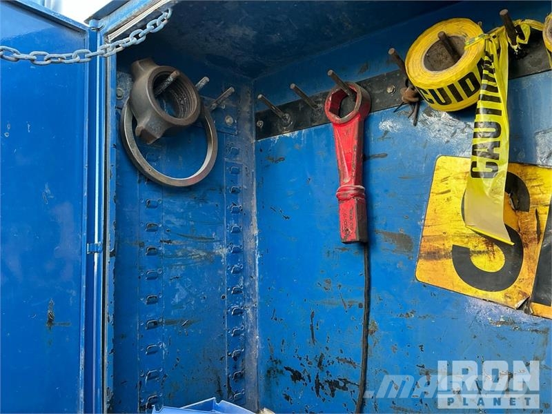 Loadcraft (5) 49 ft Coil Tubing Reel Trailer Pārstrādes iekārtas