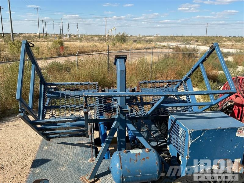 Loadcraft (5) 49 ft Coil Tubing Reel Trailer Pārstrādes iekārtas