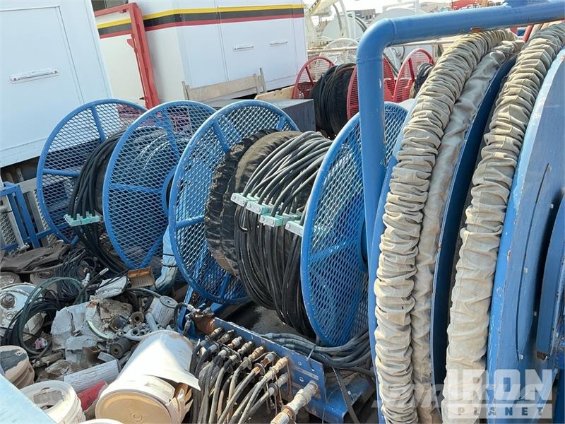 Loadcraft (5) 49 ft Coil Tubing Reel Trailer Pārstrādes iekārtas