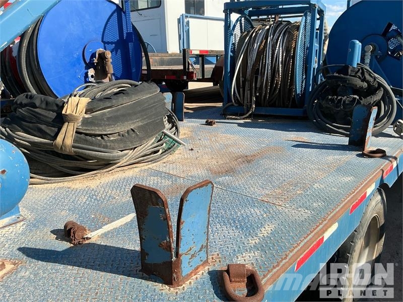 Loadcraft (5) 49 ft Coil Tubing Reel Trailer Pārstrādes iekārtas