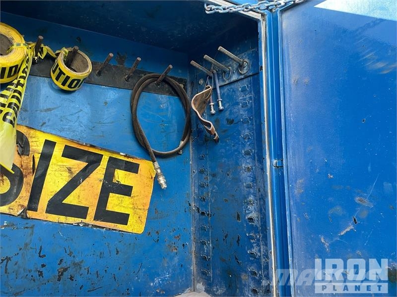 Loadcraft (5) 49 ft Coil Tubing Reel Trailer Pārstrādes iekārtas