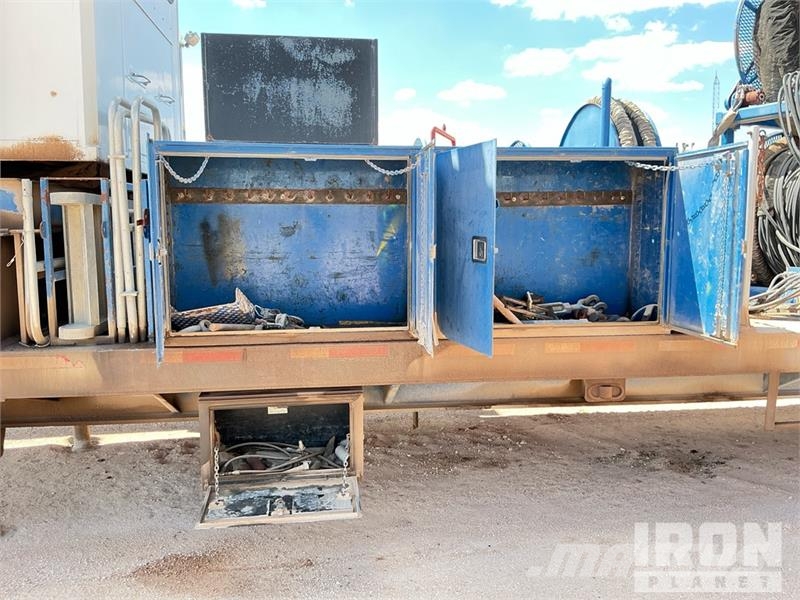 Loadcraft (5) 49 ft Coil Tubing Reel Trailer Pārstrādes iekārtas