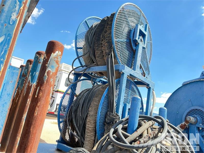 Loadcraft (5) 49 ft Coil Tubing Reel Trailer Pārstrādes iekārtas