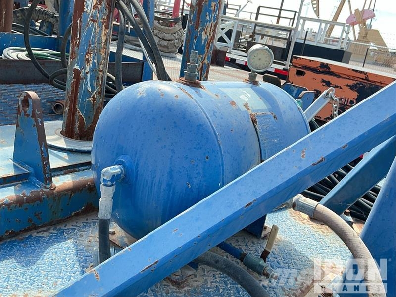 Loadcraft (5) 49 ft Coil Tubing Reel Trailer Pārstrādes iekārtas